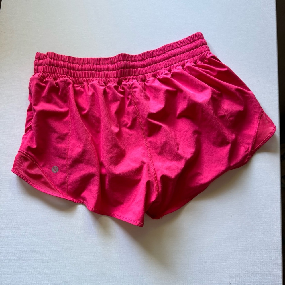 lululemon athletica Hot Pink Athletic Shorts